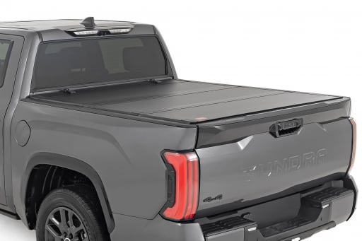 Hard Tri-Fold Flip Up Bed Cover | 5'7" | Toyota Tundra 2WD/4WD (2022-2024)