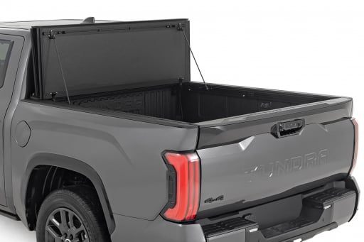 Hard Tri-Fold Flip Up Bed Cover | 5'7" | Toyota Tundra 2WD/4WD (2022-2024)