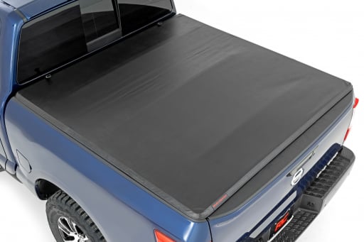 Soft Tri-Fold Bed Cover | 5'7" Bed | Nissan Titan (17-23)