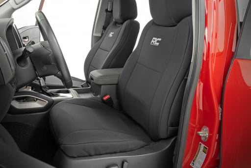Seat Covers | FR & RR | Crew Cab | Nissan Frontier 2WD/4WD (2022-2024)