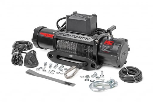 9500-Lb Pro Series Winch | Synthetic Rope