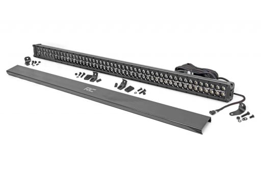 Black Series LED Light | 50 Inch | Dual Row | Amber DRL