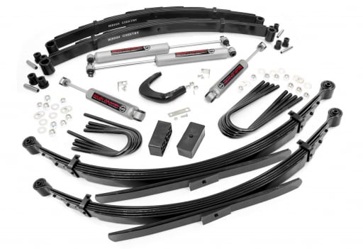 6in Suspension Lift System w/ 56in Rear Springs for 4wd Chevy / GMC 1977-1987 2500 Pickups & 1977-1991 2500 Suburbans [21530]