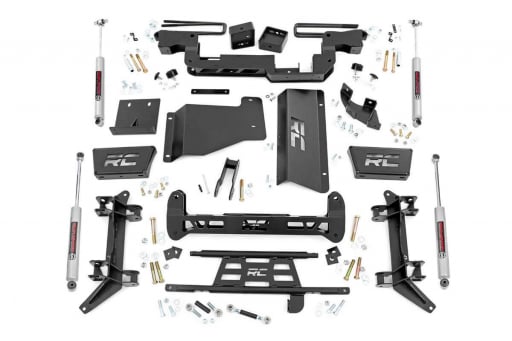 6in Suspension Lift Kit w/N3 Shocks for 88-00 Chevy / GMC 4wd K2500/K3500 Classic Models [16130]