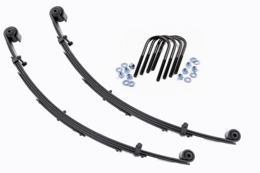 Front Leaf Springs | 4" Lift | Pair | Ford Excursion/F-250 Super Duty/F-350 Super Duty 4WD