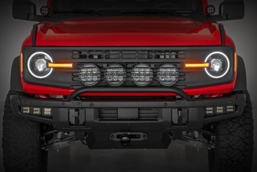 DRL Halo LED Headlights | DOT Approved | Ford Bronco 4WD (2021-2025)