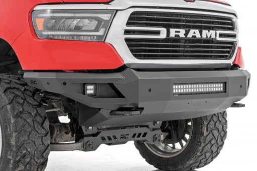 High Clearance Front Bumper | LED Lights & Skid Plate | Ram 1500 (19-23)