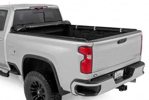 Soft Roll Up Bed Cover | 6'9" Bed | Chevy/GMC 2500HD/3500HD (20-24)