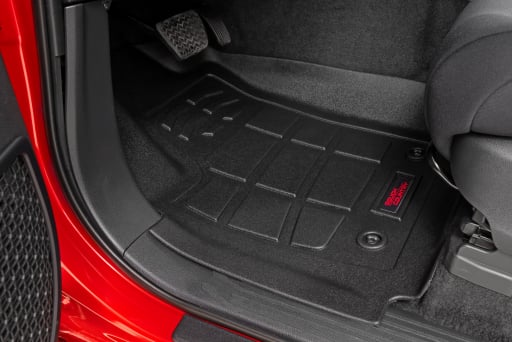Sure-Fit Floor Mats | Front & Rear | Crew | Toyota Tacoma 2WD/4WD (2024)