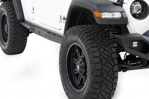 Rock Sliders | Heavy Duty l 4-Door | Jeep Wrangler JL (21-24)/Wrangler Unlimited (18-24) 