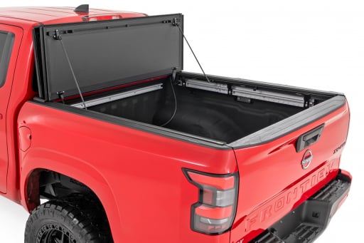 Hard Tri-Fold Flip Up Bed Cover | 5' Bed | Nissan Frontier 2WD/4WD (22-24)