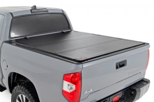 Hard Tri-Fold Flip Up Bed Cover | 5'7" Bed | Toyota Tundra 2WD/4WD (07-21)