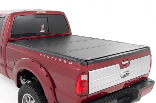 Hard Tri-Fold Flip Up Bed Cover | 6'10" Bed | Ford F-250/F-350 Super Duty (08-16)