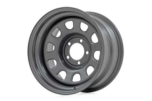 Steel Wheel | Gray | 15x8 | 5x4.5 | 3.30 Bore | -19