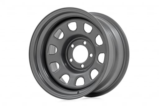 Steel Wheel | Gray | 17x9 | 6x5.5 | 4.25 Bore | -12