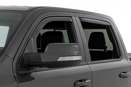 Side Window Deflectors | In Channel Rain Guard | Ram 1500 (19-25)/1500 TRX (21-24) 