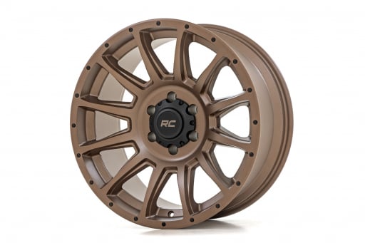 Rough Country 90 Series Wheel | One-Piece | Bronze | 20x10 | 8x180 | -19mm