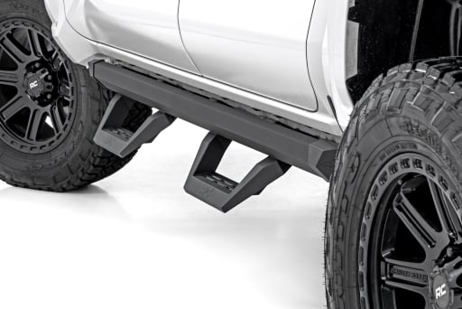 SRX2 Adjustable Aluminum Steps | Double Cab | Toyota Tacoma 2WD/4WD (24-25)