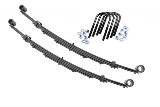 Front Leaf Springs | 4" Lift | Pair | Chevy/GMC C10/K10 Truck/C25/K25 Truck/Jimmy (69-72)