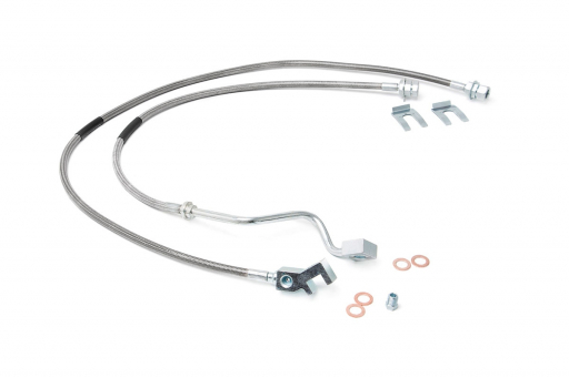 Stainless Steel Braided Front Brake Lines [89705]