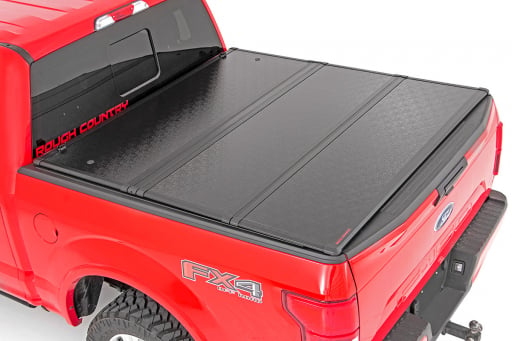 Hard Folding Bed Cover | 5'7" Bed | Ford F-150/F-150 Lightning/Raptor (15-23)