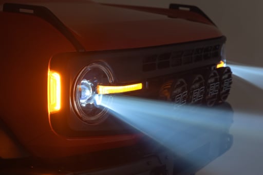 DRL Halo LED Headlights | DOT Approved | Ford Bronco 4WD (2021-2025)