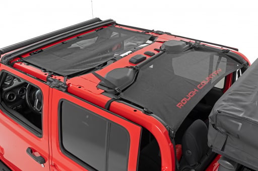 Mesh Bikini Top Plus | Black | Jeep Gladiator JT 4WD (2020-2023)