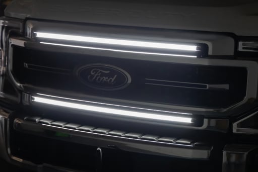 LED Light Kit | Grille Mount | 30 Inch DRL | Ford F-250/F-350 Super Duty (2017-2022)