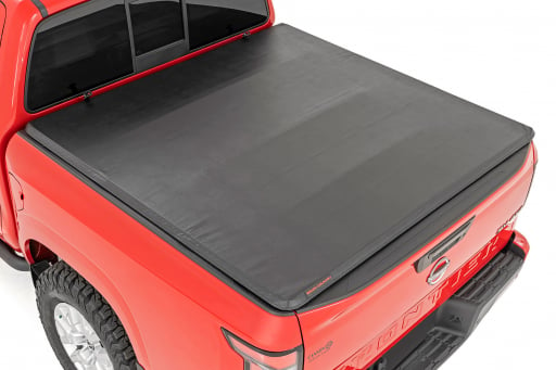 Soft Tri-Fold Bed Cover | 5' Bed | Nissan Frontier 2WD/4WD (2005-2021)