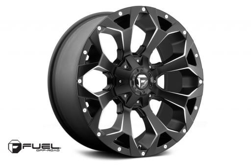 Fuel Assault One-Piece Wheel | Matte-Black | 17x9 | 5x4.5/5x5.0 | -12mm