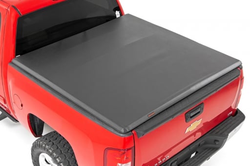 Bed Cover | Tri Fold | Soft | 5'9" Bed | Chevy/GMC 1500 (07-13)