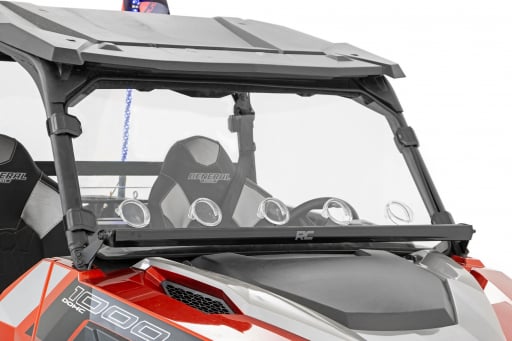Vented Full Windshield | Scratch Resistant | Polaris General