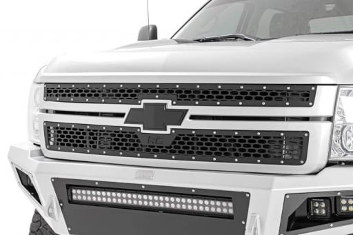 Mesh Replacement Grille for 11-14 Chevrolet Silverado 2500HD & 3500HD Pickups [70153]