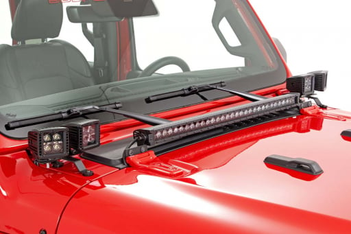 Jeep Quad LED Light Pod Kit (18-23 JL / 20-23 Gladiator)