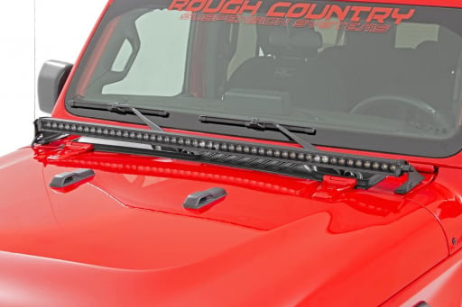 50" LED Hood Light Kit| Jeep Gladiator JT (20-23)/Wrangler JL (18-23)