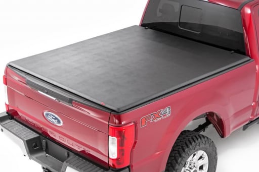 Bed Cover | Tri Fold | Soft | 6'10" Bed | Ford F-250/F-350 Super Duty (99-16)