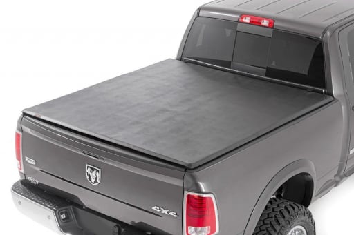Bed Cover | Tri Fold | Soft | 6'4" Bed | Dodge 1500 (02-08)/2500 (03-08) 