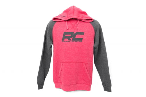 Rough Country Red & Gray Men's Hoodie