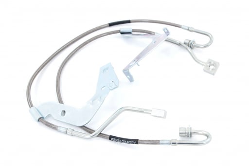 Extended Front Stainless Steel Brake Lines [89310S]