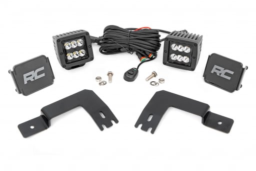 LED Light Kit | Under Bed Mount | 2" Cube Lights | Polaris Xpedition ADV-5