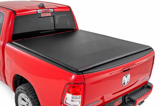 Soft Roll Up Bed Cover | 5'7" Bed | No Rambox | Ram 1500 (19-23)/1500 TRX (21-23) 