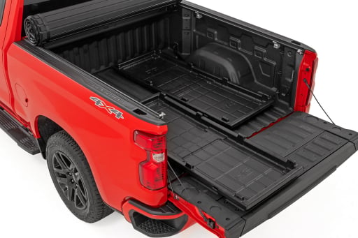 Truck Bed Cargo Storage Tray | Easy Access | Long Bed Storage Tray