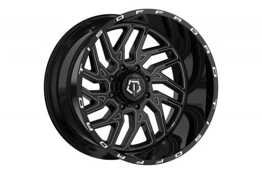 TIS Wheel | Black Milled | 20x10 | 6x5.5 | -25mm