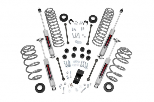 3.25in Suspension Lift Kit w/N3 Shocks for 03-06 Jeep TJ Wrangler (4cyl Engine) [643.20]