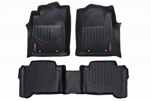 Toyota Front/Rear Heavy Duty Fitted Floor Mats - Double Cab [M-71213]