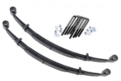 Front Leaf Springs | 4" Lift | Pair | Ford F-250 4WD (1980-1997)