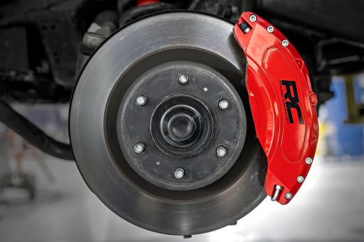 Caliper Covers | Front and Rear | Red | Toyota Tundra (22-24)