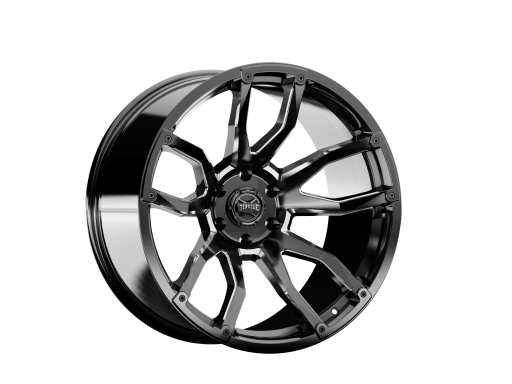 Torque Impact | Gloss Black w/Milled Accents | 20x9 | 6x135 | -12mm