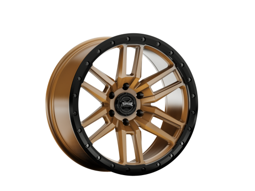 Torque Pritchett | Bronze w/Black Lip | 17x9 | 6x5.5 | 0mm