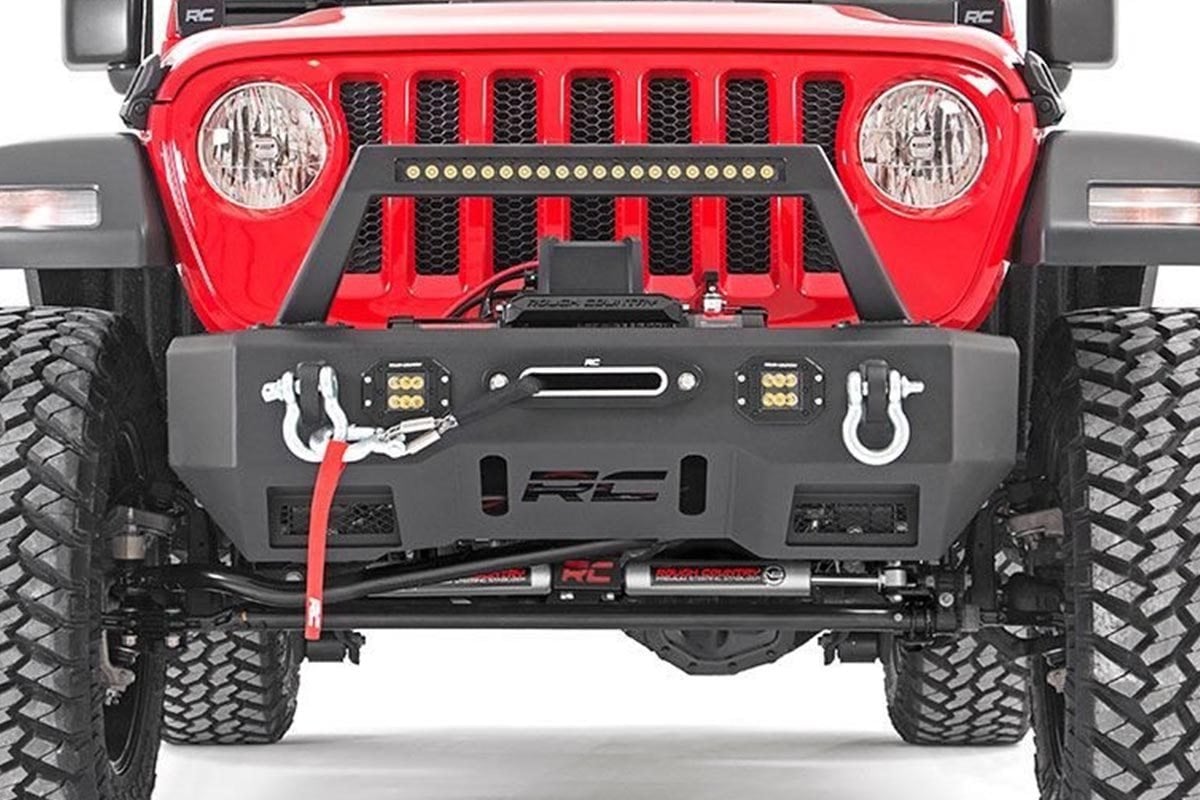 High Clearance LED Flat Fender Flare Kit, UV Treated, Jeep Wrangler JK  (07-18)